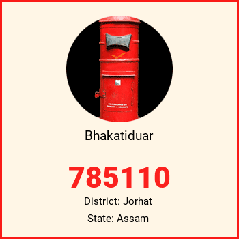 Bhakatiduar pin code, district Jorhat in Assam