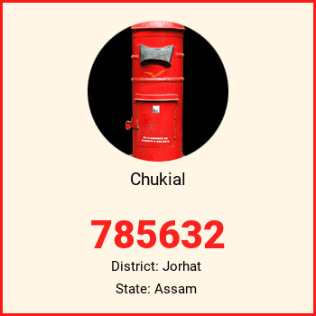 Chukial pin code, district Jorhat in Assam