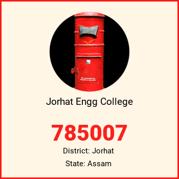 Jorhat Engg College pin code, district Jorhat in Assam