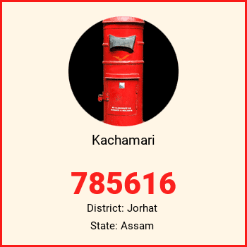 Kachamari pin code, district Jorhat in Assam