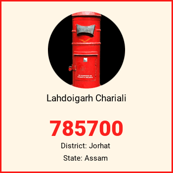 Lahdoigarh Chariali pin code, district Jorhat in Assam