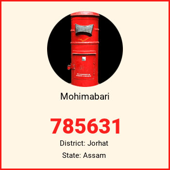 Mohimabari pin code, district Jorhat in Assam