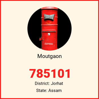 Moutgaon pin code, district Jorhat in Assam