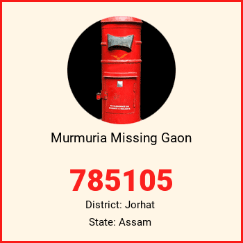 Murmuria Missing Gaon pin code, district Jorhat in Assam