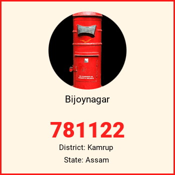 Bijoynagar pin code, district Kamrup in Assam