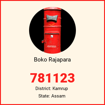 Boko Rajapara pin code, district Kamrup in Assam