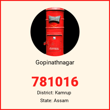 Gopinathnagar pin code, district Kamrup in Assam