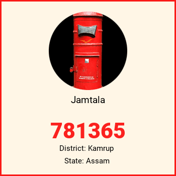 Jamtala pin code, district Kamrup in Assam