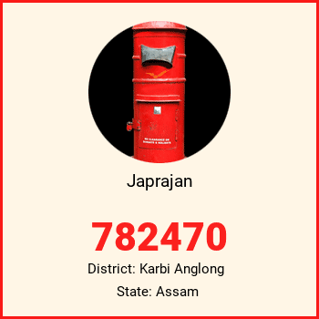 Japrajan pin code, district Karbi Anglong in Assam