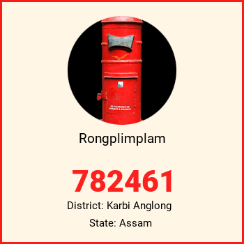 Rongplimplam pin code, district Karbi Anglong in Assam