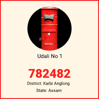 Udali No 1 pin code, district Karbi Anglong in Assam