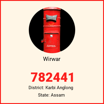 Wirwar pin code, district Karbi Anglong in Assam