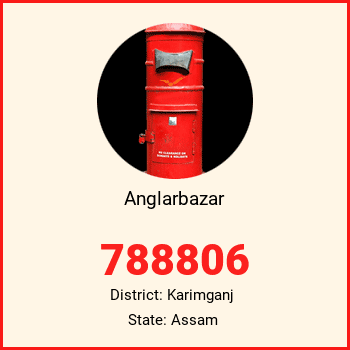 Anglarbazar pin code, district Karimganj in Assam
