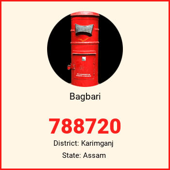 Bagbari pin code, district Karimganj in Assam