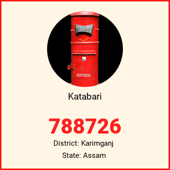 Katabari pin code, district Karimganj in Assam
