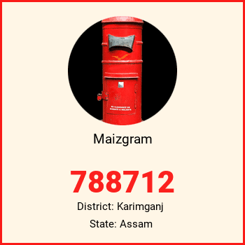 Maizgram pin code, district Karimganj in Assam