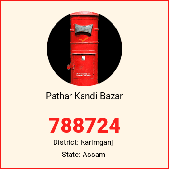 Pathar Kandi Bazar pin code, district Karimganj in Assam