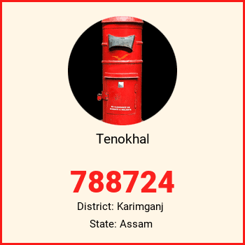 Tenokhal pin code, district Karimganj in Assam