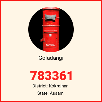 Goladangi pin code, district Kokrajhar in Assam
