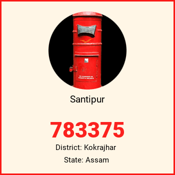 Santipur pin code, district Kokrajhar in Assam