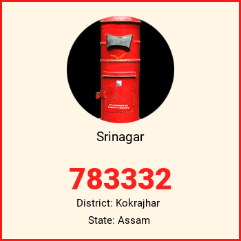 Srinagar pin code, district Kokrajhar in Assam
