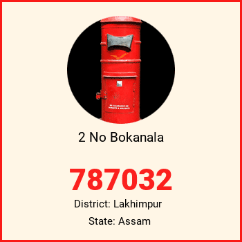 2 No Bokanala pin code, district Lakhimpur in Assam