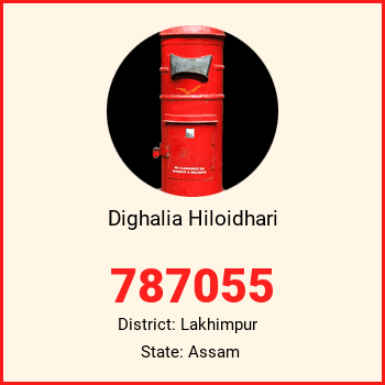 Dighalia Hiloidhari pin code, district Lakhimpur in Assam