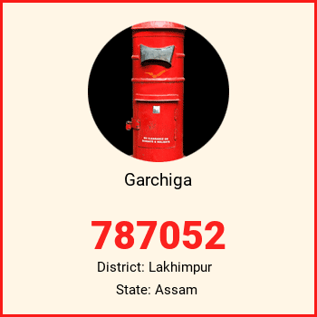 Garchiga pin code, district Lakhimpur in Assam
