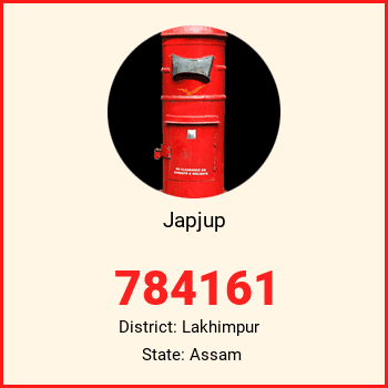 Japjup pin code, district Lakhimpur in Assam