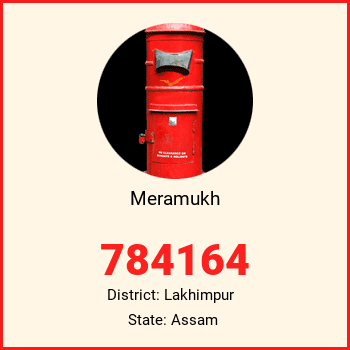 Meramukh pin code, district Lakhimpur in Assam