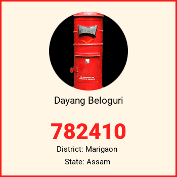 Dayang Beloguri pin code, district Marigaon in Assam