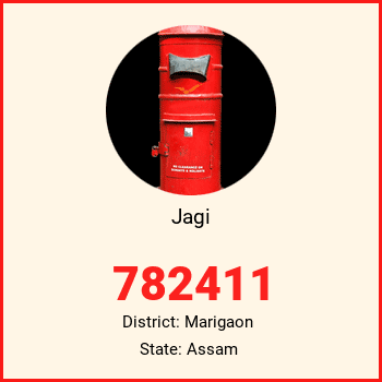Jagi pin code, district Marigaon in Assam