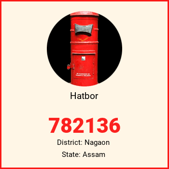Hatbor pin code, district Nagaon in Assam