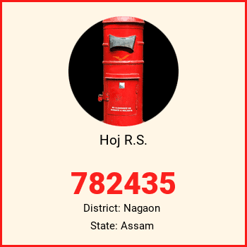 Hoj R.S. pin code, district Nagaon in Assam