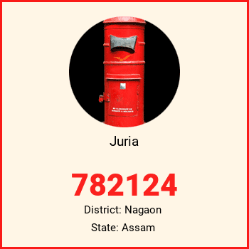 Juria pin code, district Nagaon in Assam