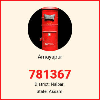 Amayapur pin code, district Nalbari in Assam