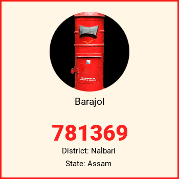Barajol pin code, district Nalbari in Assam