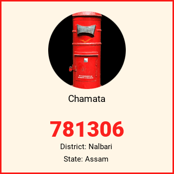 Chamata pin code, district Nalbari in Assam