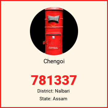 Chengoi pin code, district Nalbari in Assam