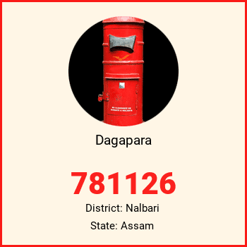Dagapara pin code, district Nalbari in Assam
