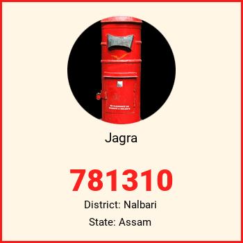 Jagra pin code, district Nalbari in Assam