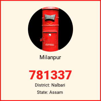 Milanpur pin code, district Nalbari in Assam