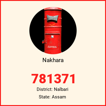 Nakhara pin code, district Nalbari in Assam