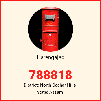 Harengajao pin code, district North Cachar Hills in Assam