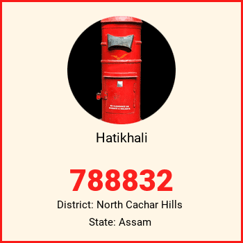 Hatikhali pin code, district North Cachar Hills in Assam