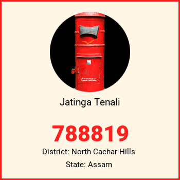 Jatinga Tenali pin code, district North Cachar Hills in Assam