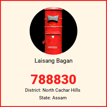 Laisang Bagan pin code, district North Cachar Hills in Assam