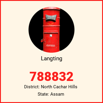Langting pin code, district North Cachar Hills in Assam