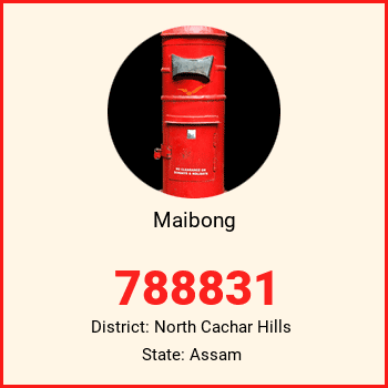 Maibong pin code, district North Cachar Hills in Assam
