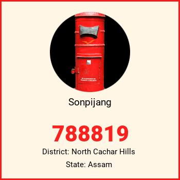 Sonpijang pin code, district North Cachar Hills in Assam